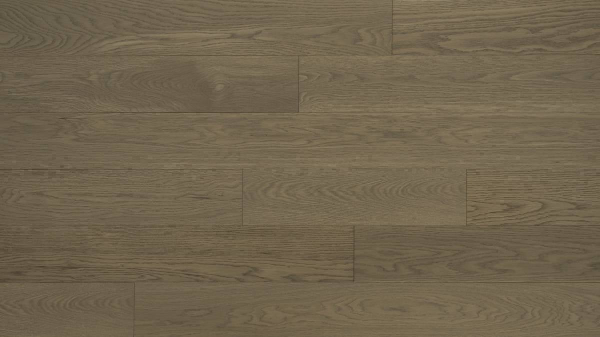 Engineered Hardwood Flooring American Oak 6 in Collection Toffee Crunch