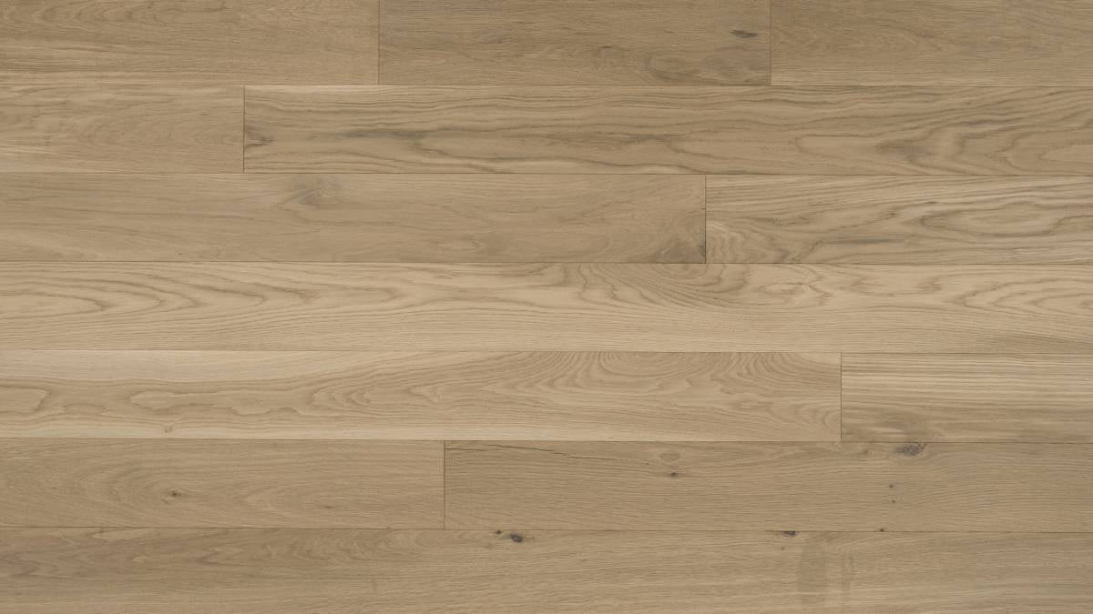 Engineered Hardwood Flooring American Oak 5 in Collection Macaroon Click