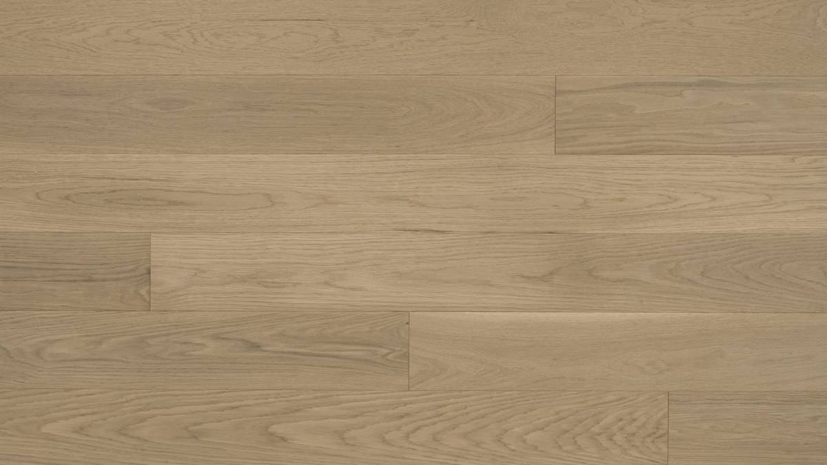 Engineered Hardwood Flooring American Oak 5 in Collection Macaroon Click