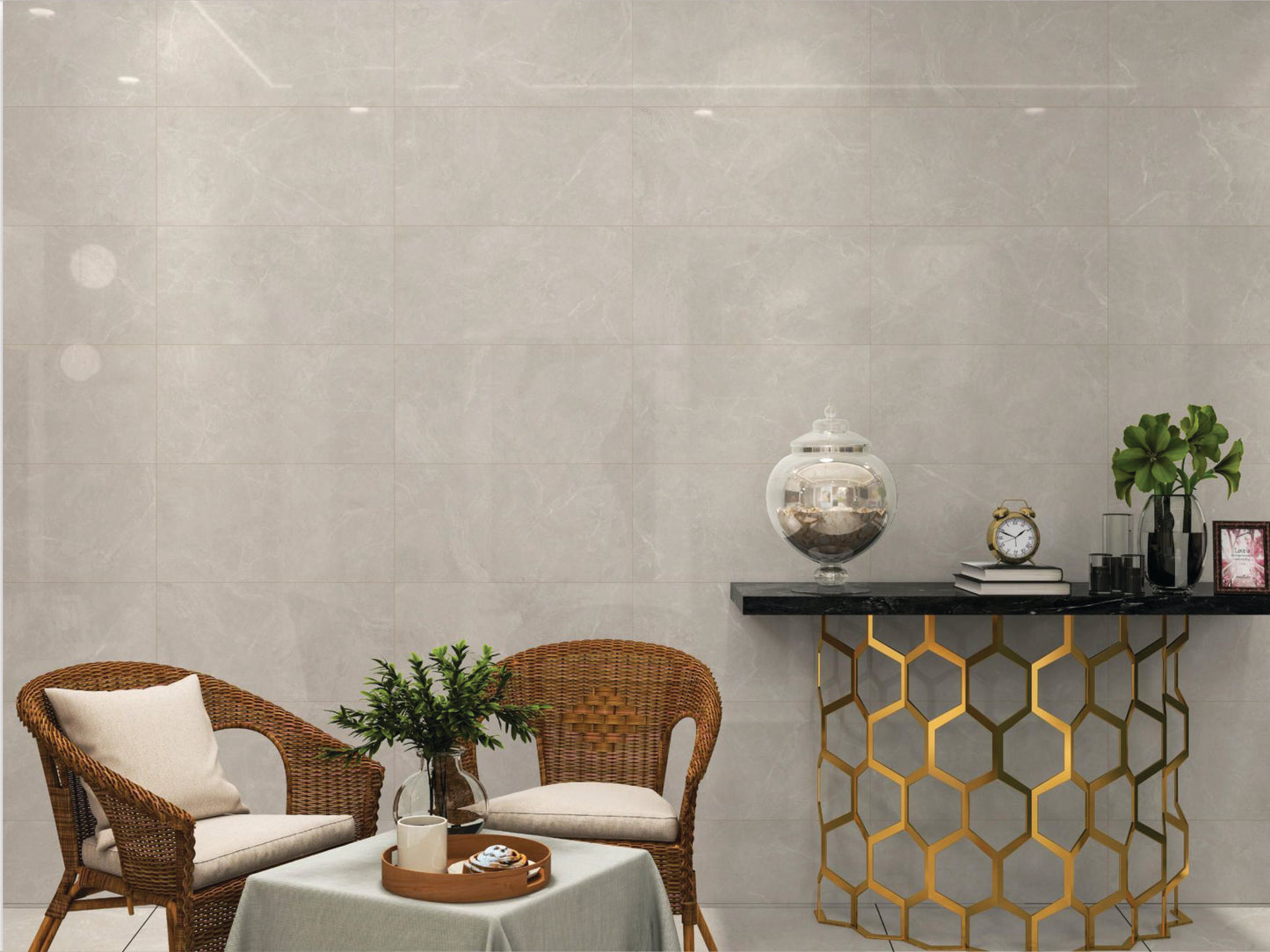 Porcelain Tile BELTON Collection 3 Sizes 1 Color 2 Finishs