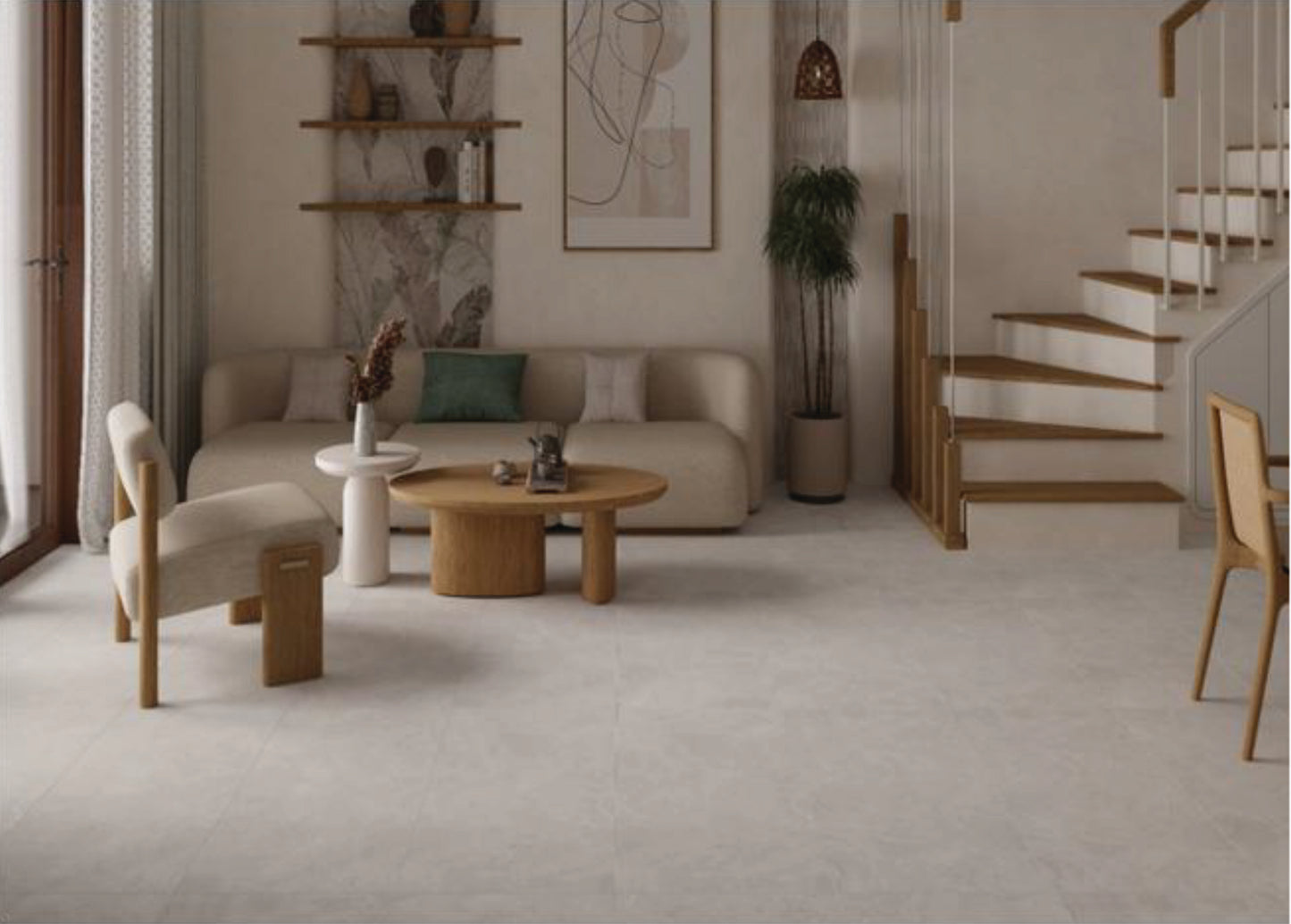 Porcelain Tile BELTON Collection 3 Sizes 1 Color 2 Finishs