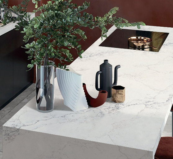 Countertop Quartz Erie White 2cm - 3cm Z2301