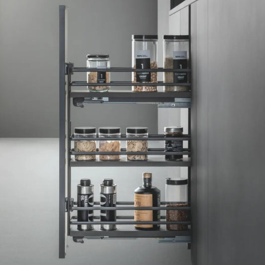 Coulissant étroit Galaxy 6 po 3 tablettes anthracite