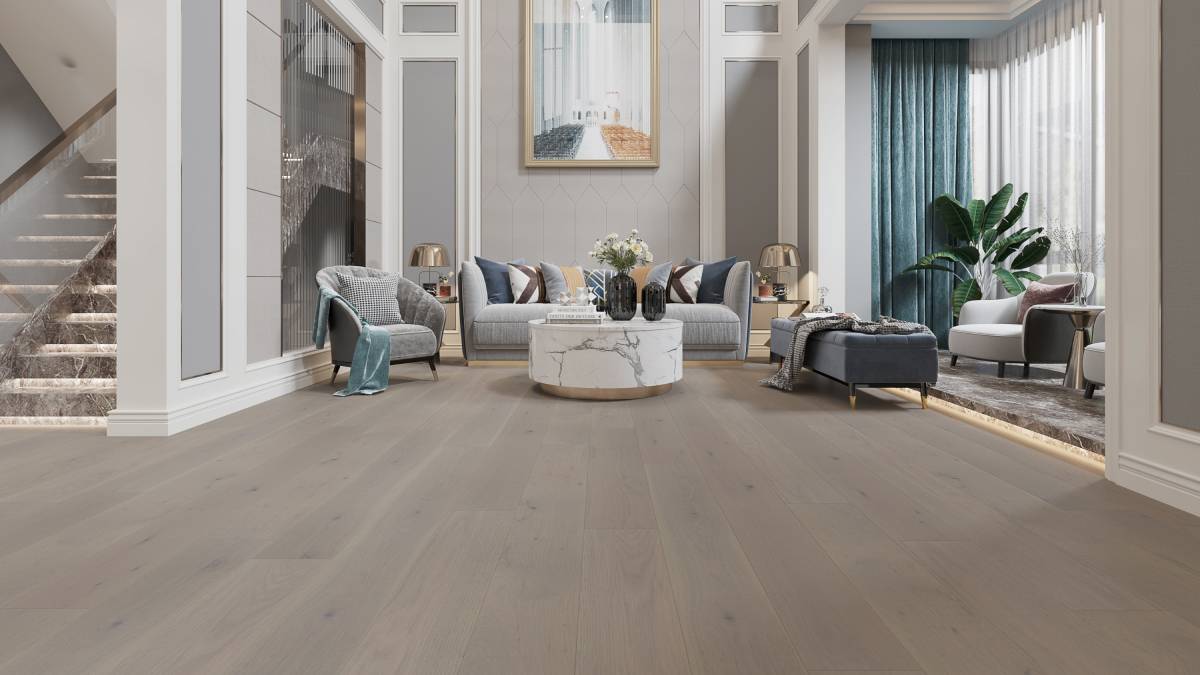 Engineered Hardwood Flooring American Oak 6 in Collection Fortino