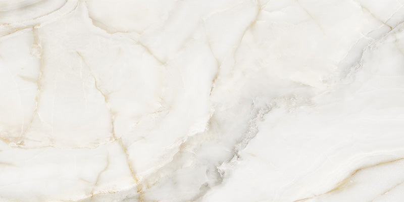 Dalle en porcelaine Teracanto - Onyx Pearl 12mm 126x63 
