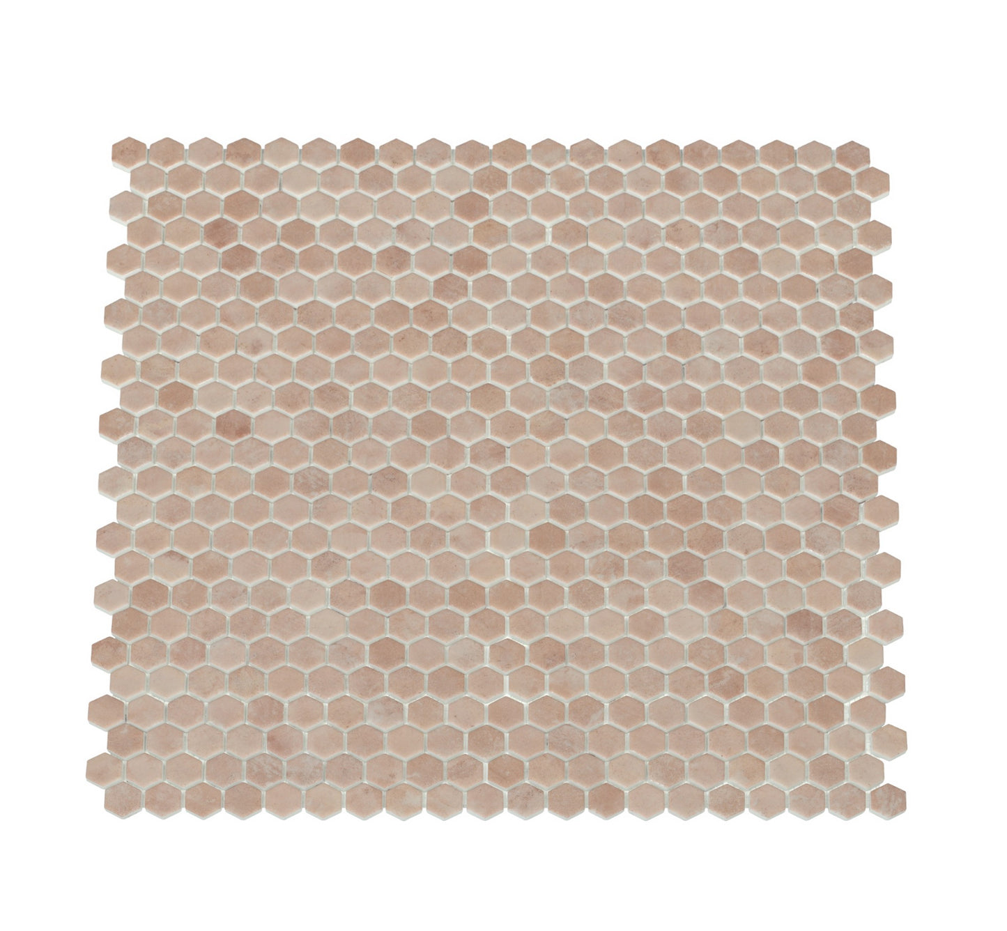 Collection de carreaux de porcelaine Hexacotta : 1 format, 3 couleurs, 2 finitions