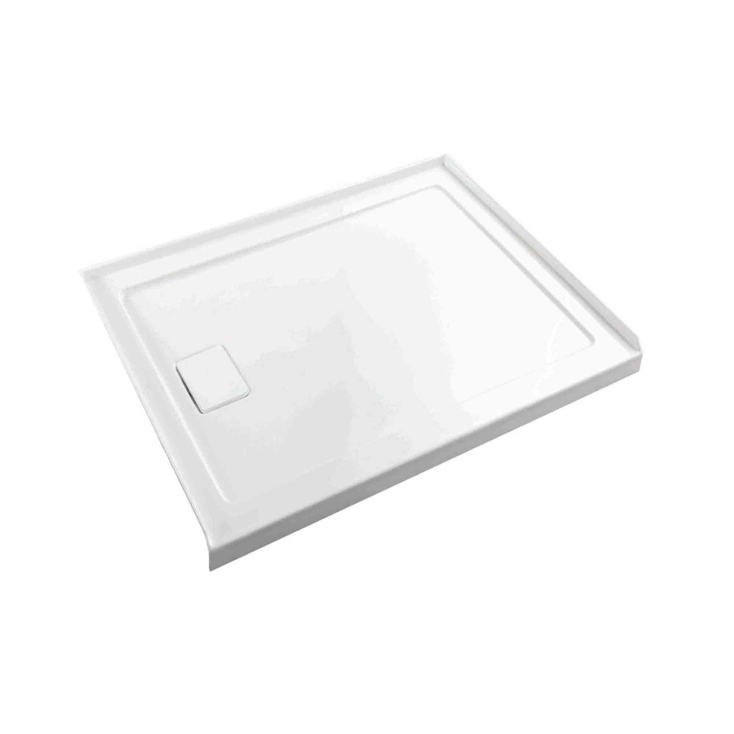 Shower base Rectangle Left Drain 48x36x3 in