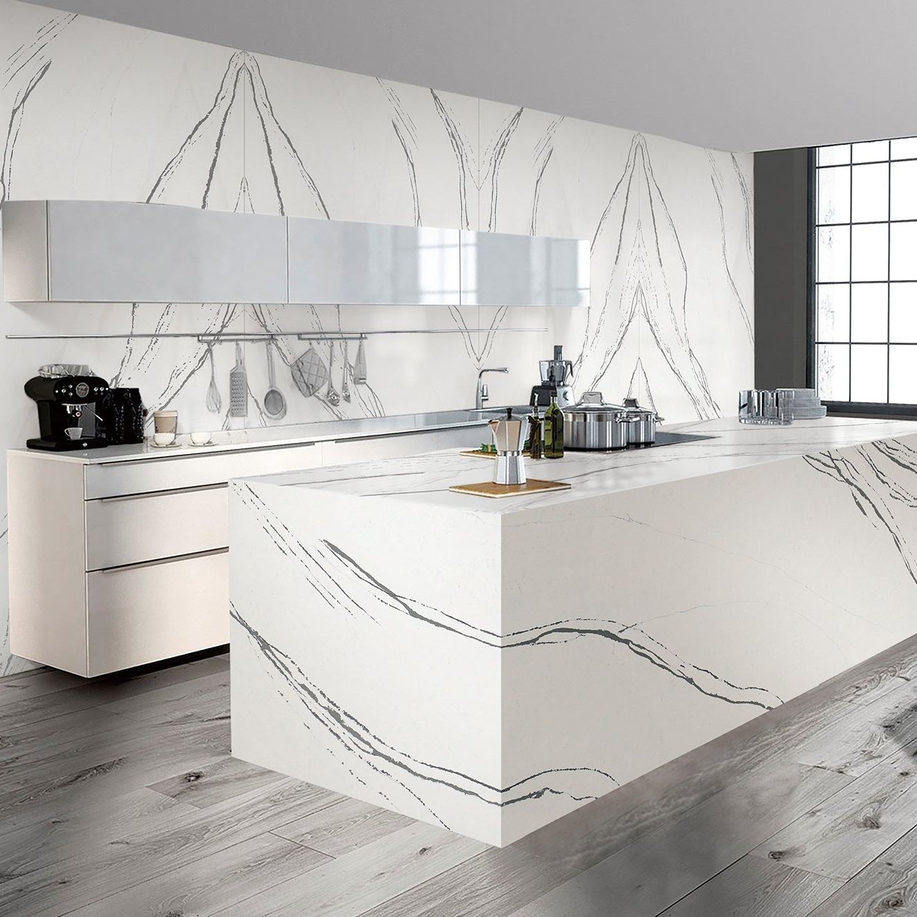 Comptoir Quartz 2cm - 3cm KV001