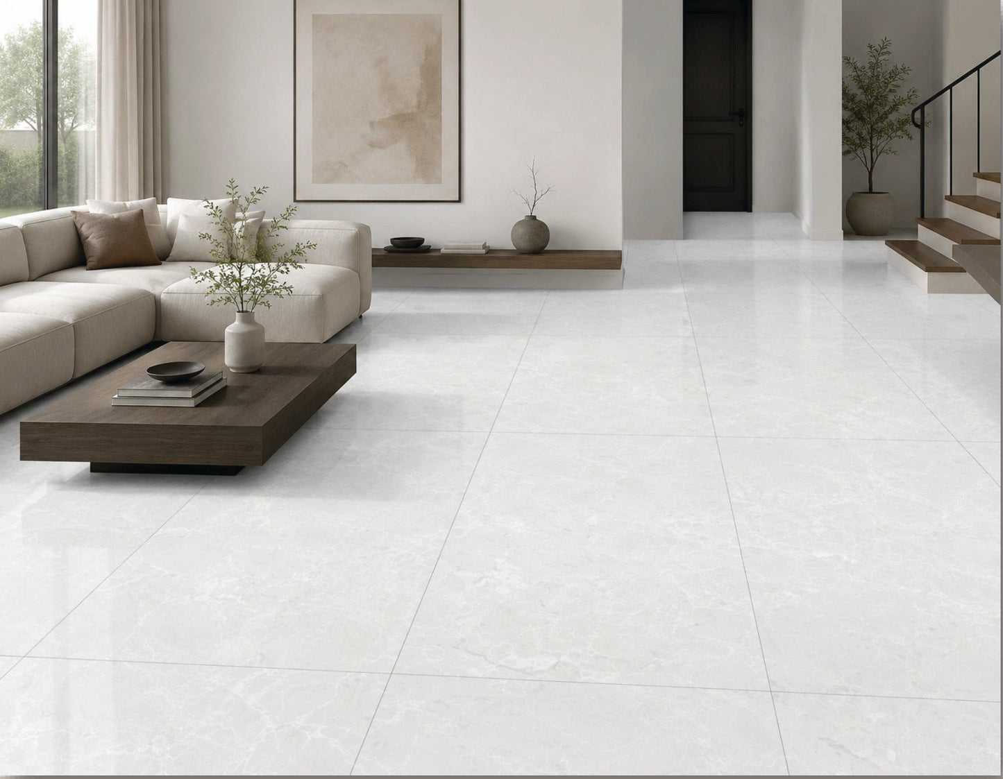 Porcelain Tile MEGMA STONE Collection 3 Sizes 1 Color 2 Finishs