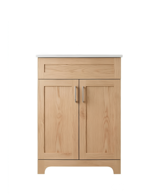 Vanité 24 pouces 2 portes avec comptoir 3 Couleurs