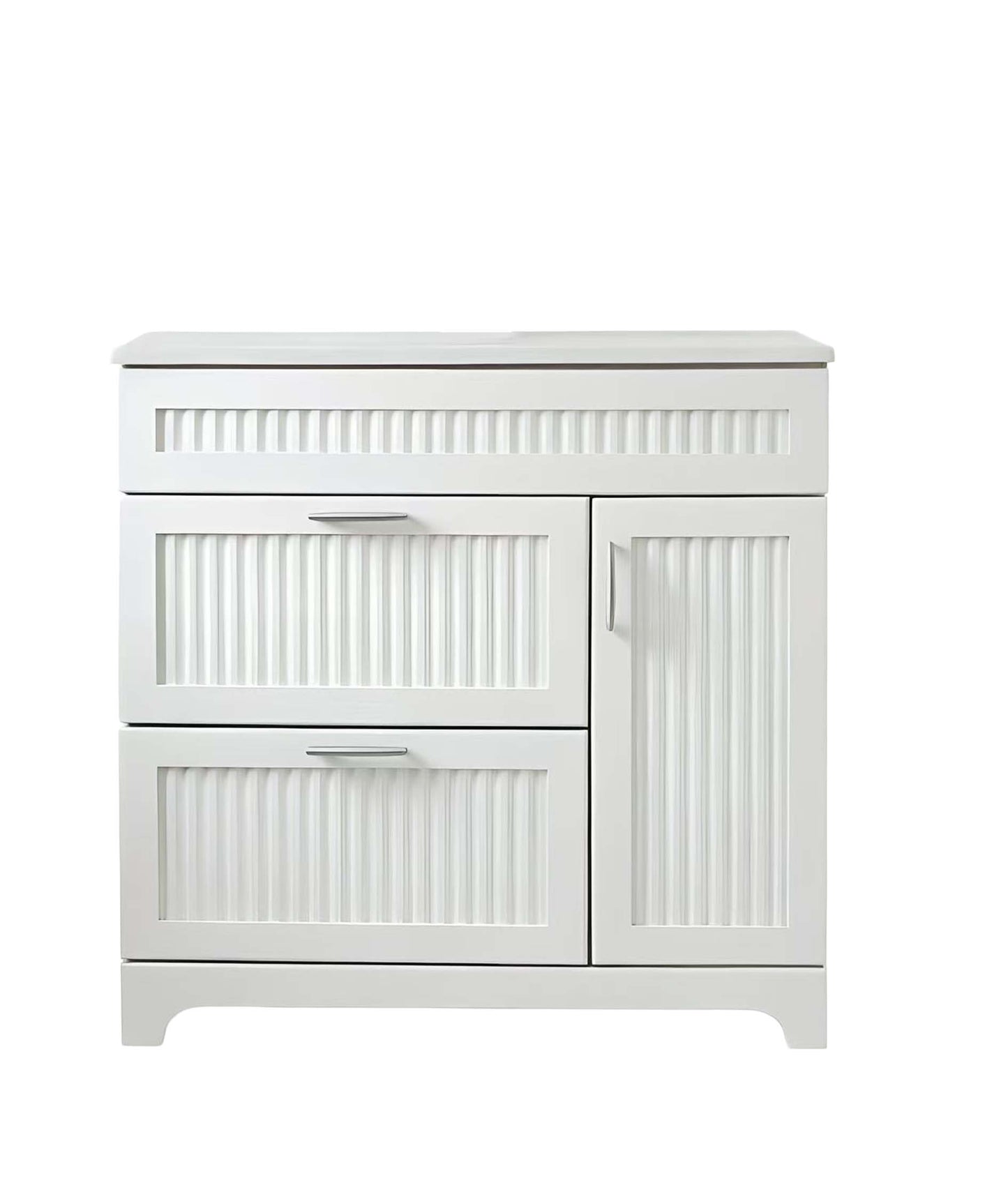 Vanity 36 in 2 Drawers 1 Door With Countertop 2 Colors