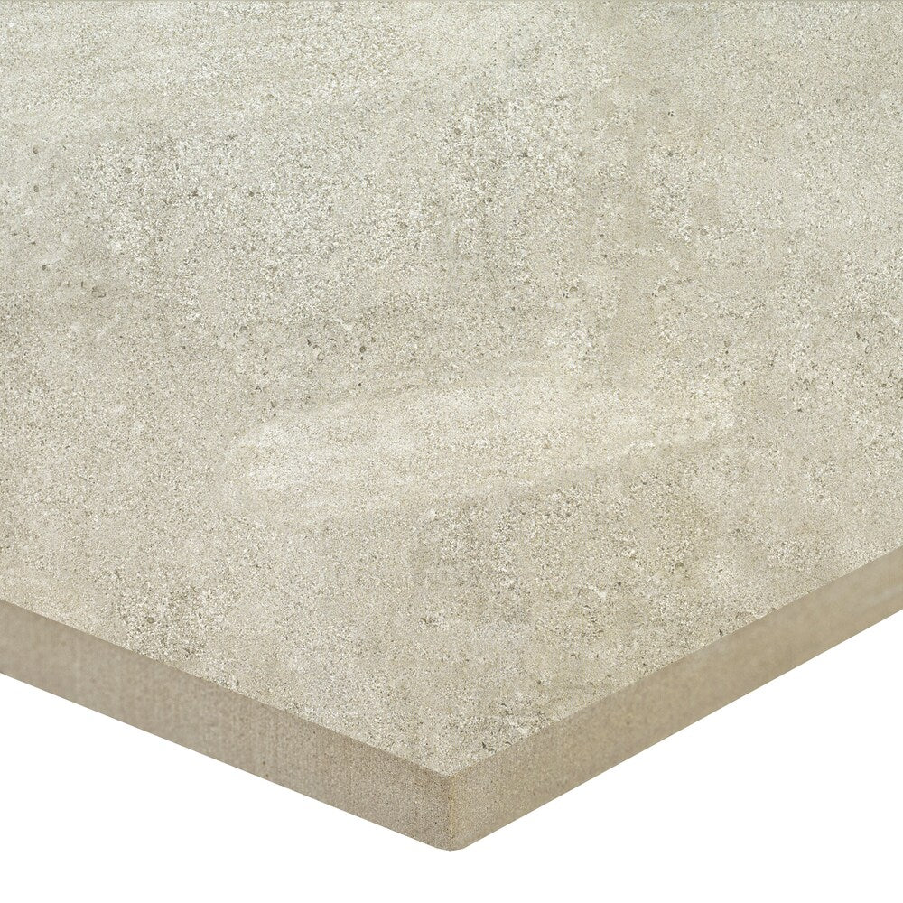 Tuile de porcelaine HD TRENTO GREY mats rectifiés 12 x 24 po 16 pi2/boîte