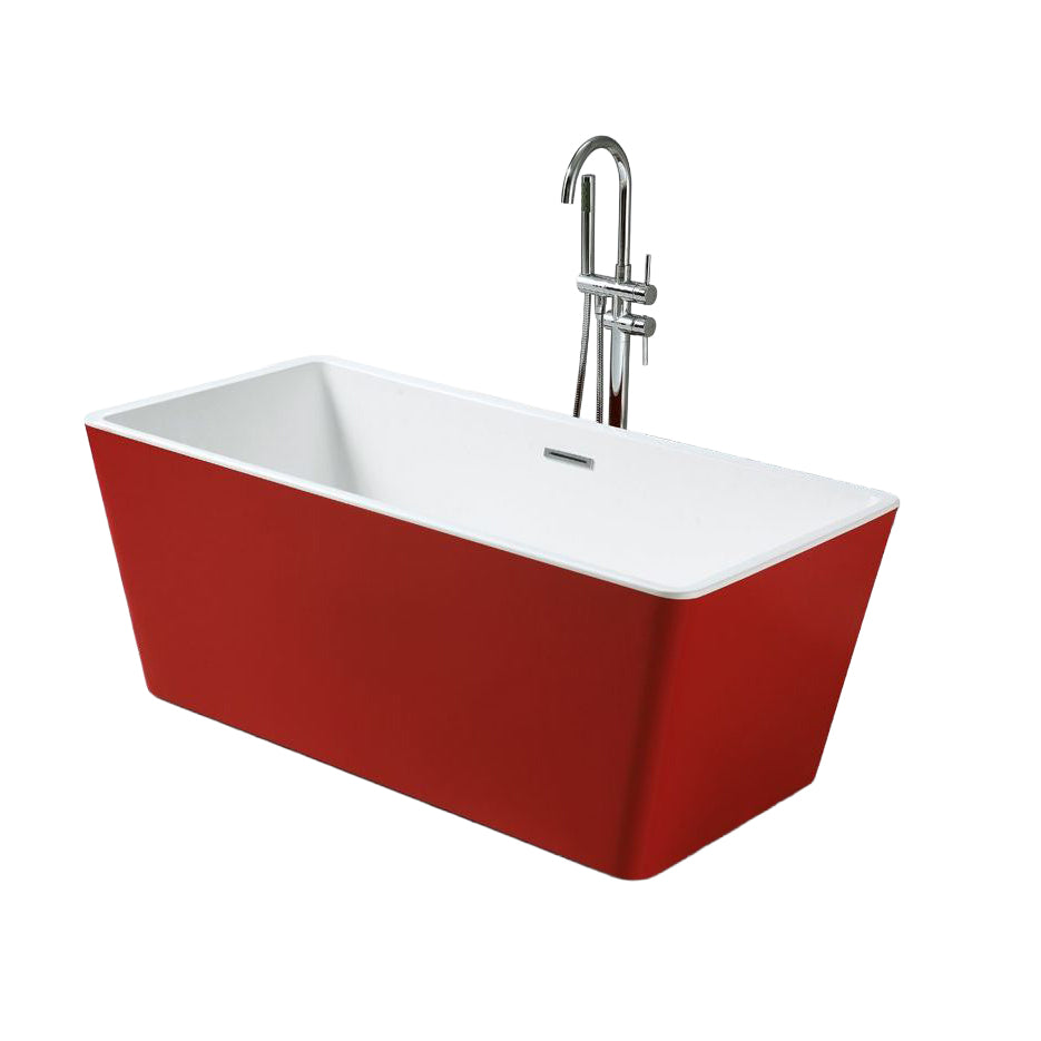 Baignoire autoportante Dimensions : 60×28 x23 po