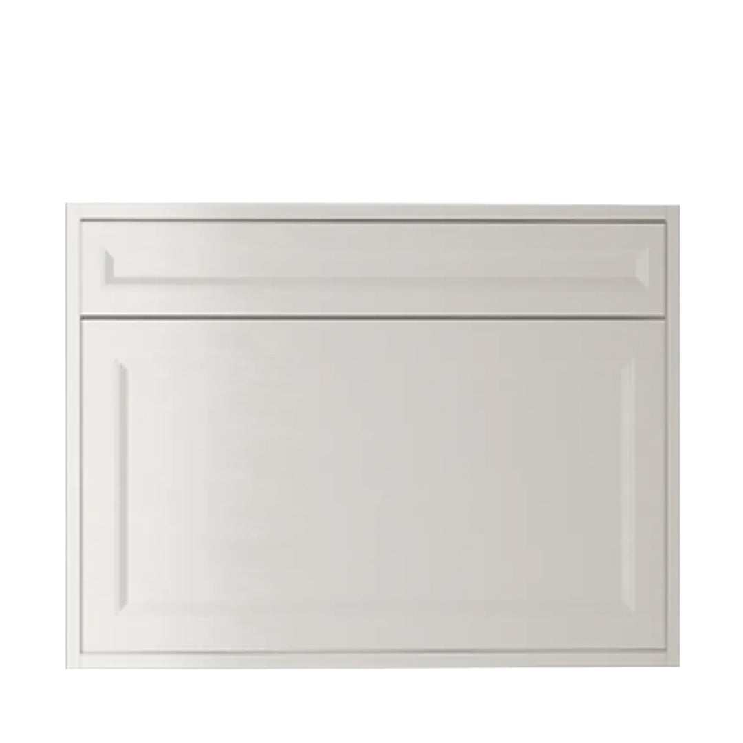 Meuble-lavabo suspendu blanc de 40 po avec 1 tiroir et comptoir