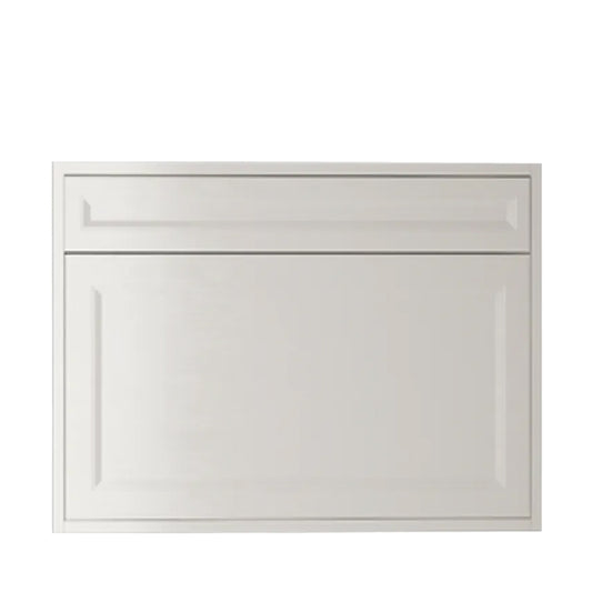 Meuble-lavabo suspendu blanc de 40 po avec 1 tiroir et comptoir