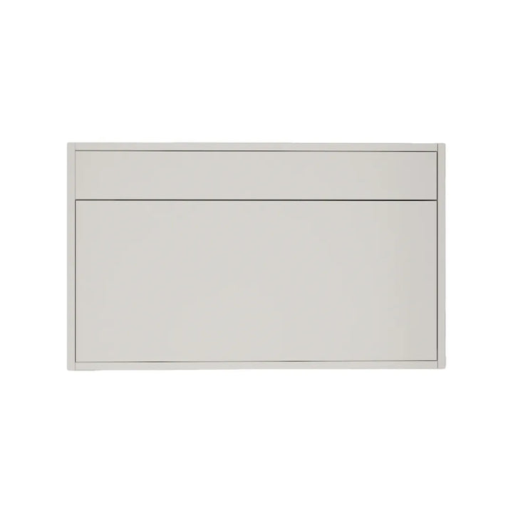 Glossy White Vanity 36 in. Suspended 1 Drawer with Countertop