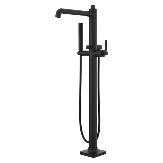 Tub Filler with Hand Shower, 60 in metal hose - 3 Colors