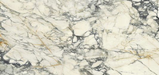 Porcelain Ceramic Tile - collection Premiere Marble Look available in 3 sizes, 4 colors and 2 finish.