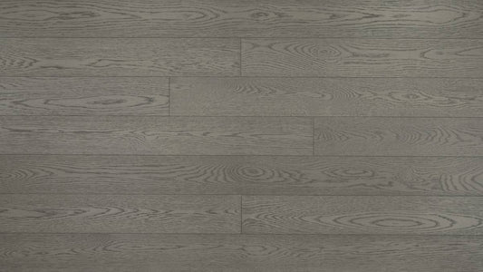 Plancher en bois d'ingénierie Chêne blanc d'Amérique Oak 5 Collection Smoke Grey Click