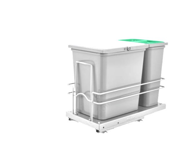 Conteneur à déchets coulissant pour évier Rev-A-Shelf