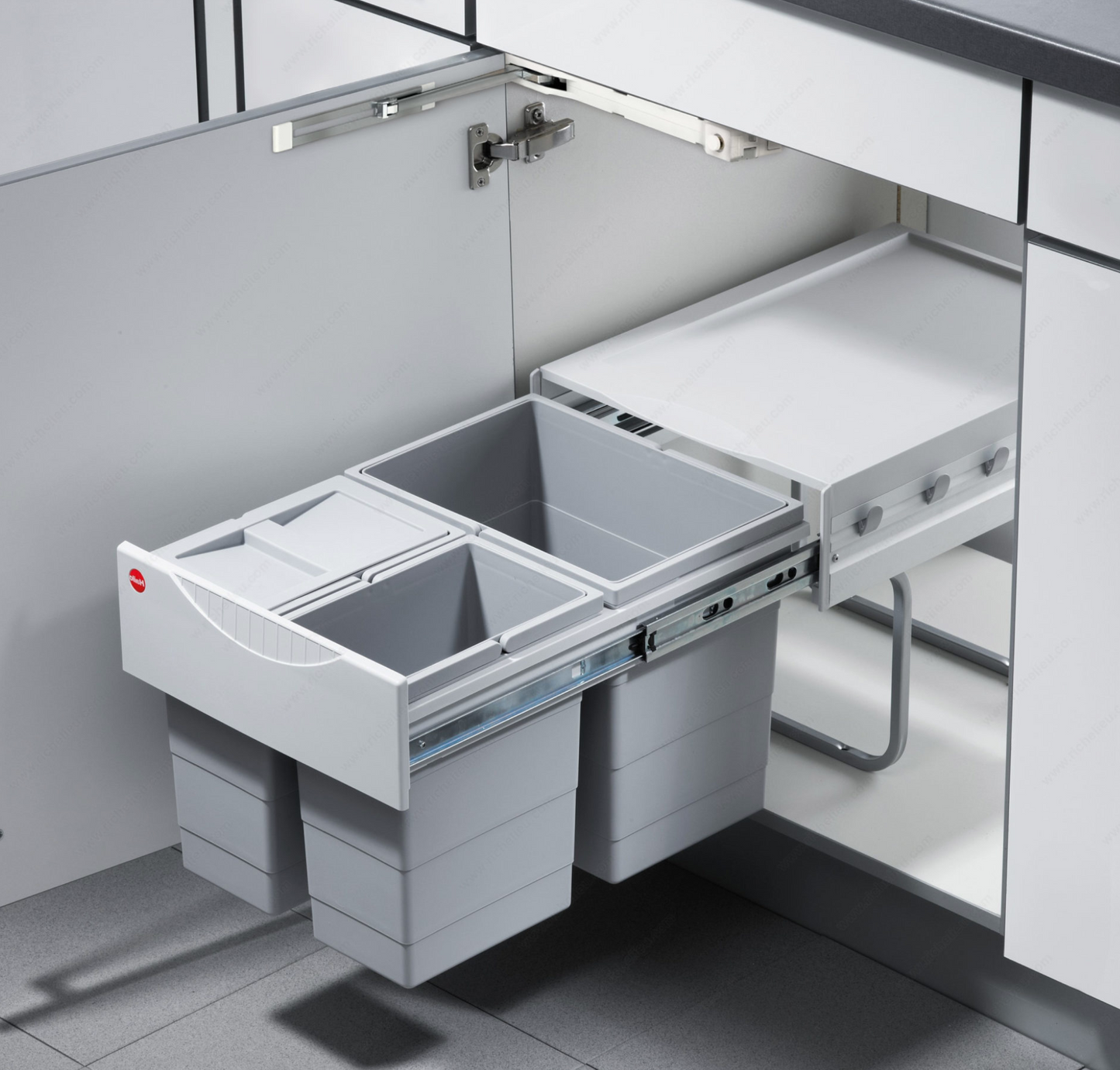 Dispositif à ouverture par pression R push Richelieu