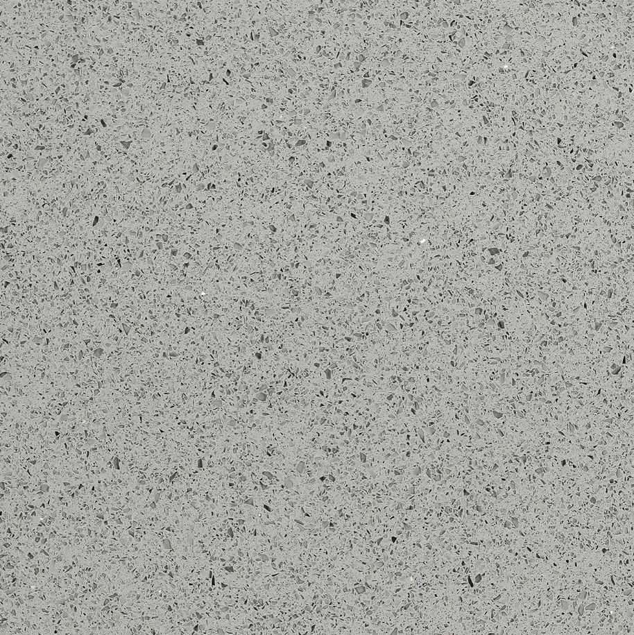 Countertop Quartz 2cm - 3cm TCE 2016 Crystal Grey 63x126 in