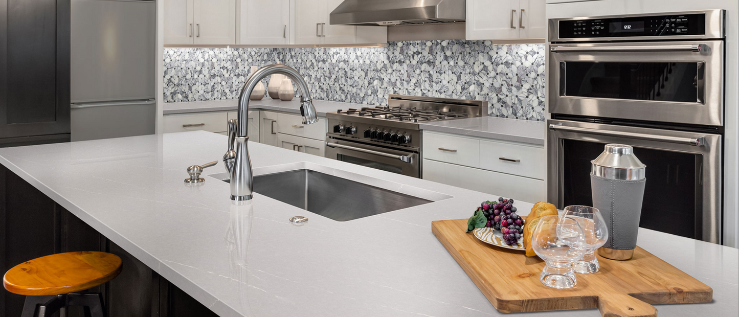 Countertop Quartz 2cm - 3cm Soapstone Mist MSI