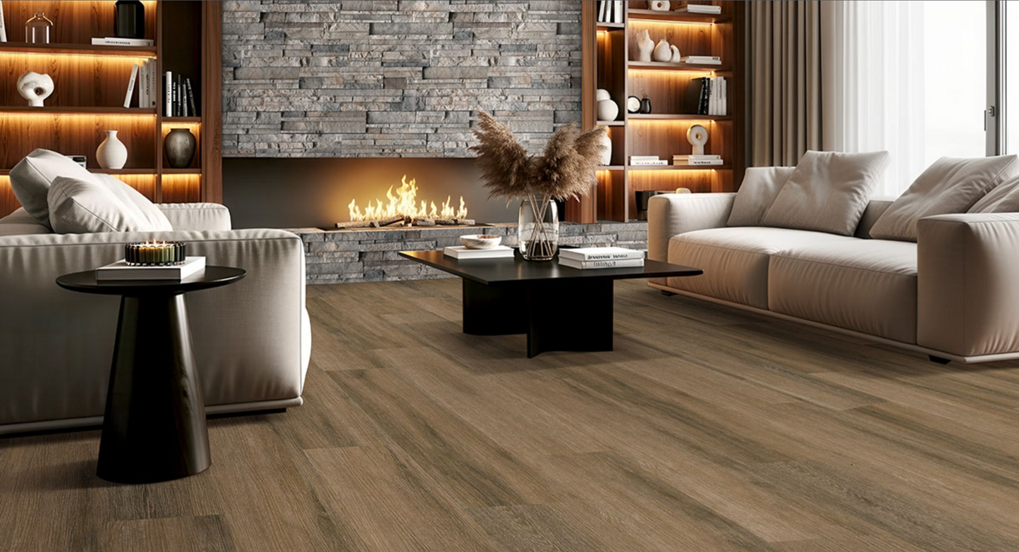 Terrado Collection Ashbury Shadow Stacked Stone Flats
