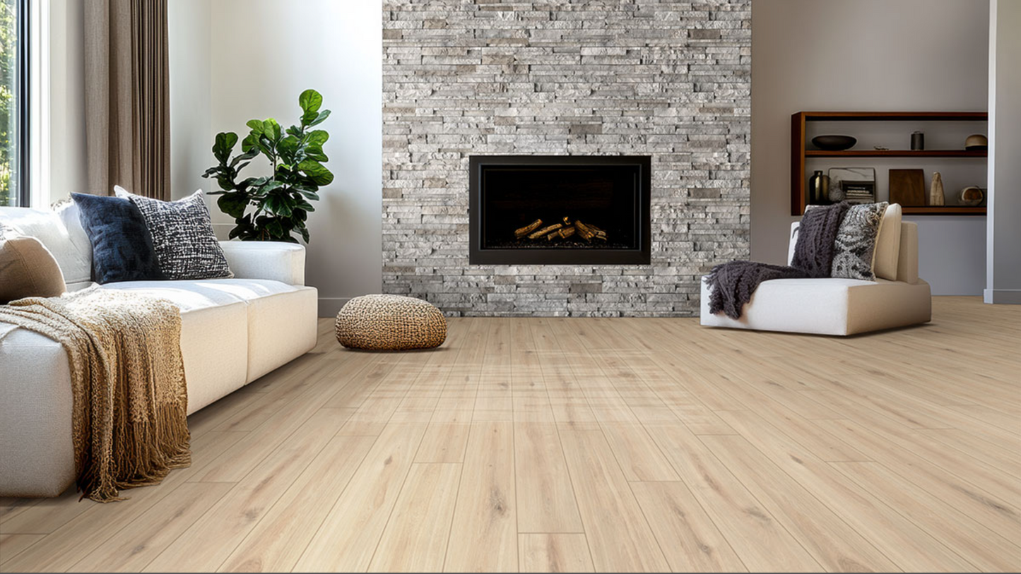 La pierre empilée Terrado Collection Knoxville Gray (panneaux plats)
