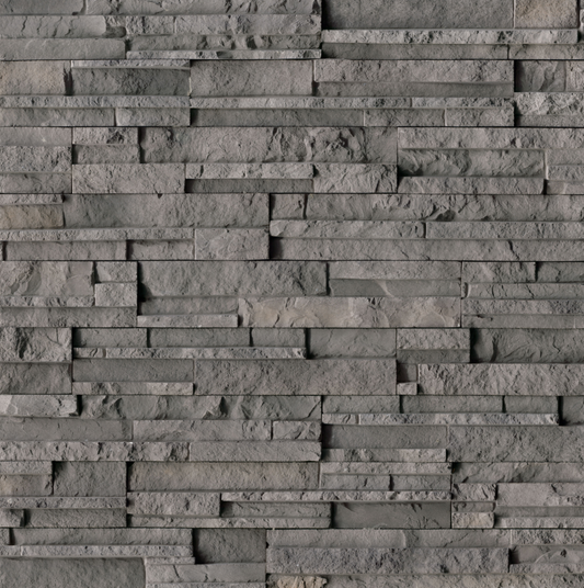 Terrado Collection Sandown Silver Stacked Stone Flats