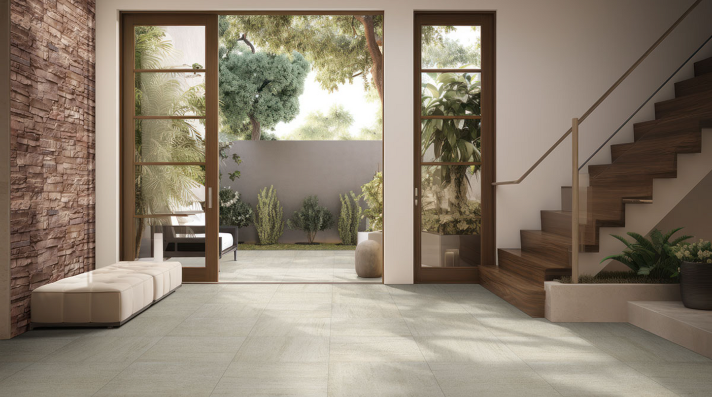 La pierre empilée Terrado Collection Peninsula Earth (panneaux plats)