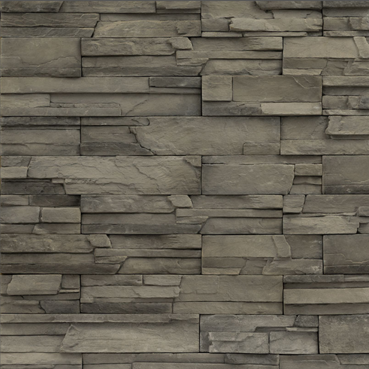 Terrado Collection Copen Ash Stacked Stone Flats
