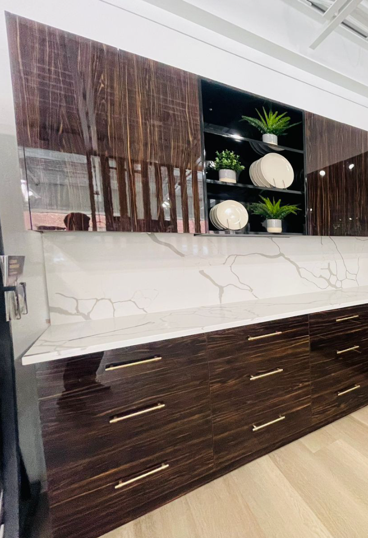 Countertop Quartz Calacatta Tuono 2cm - 3cm Z1729