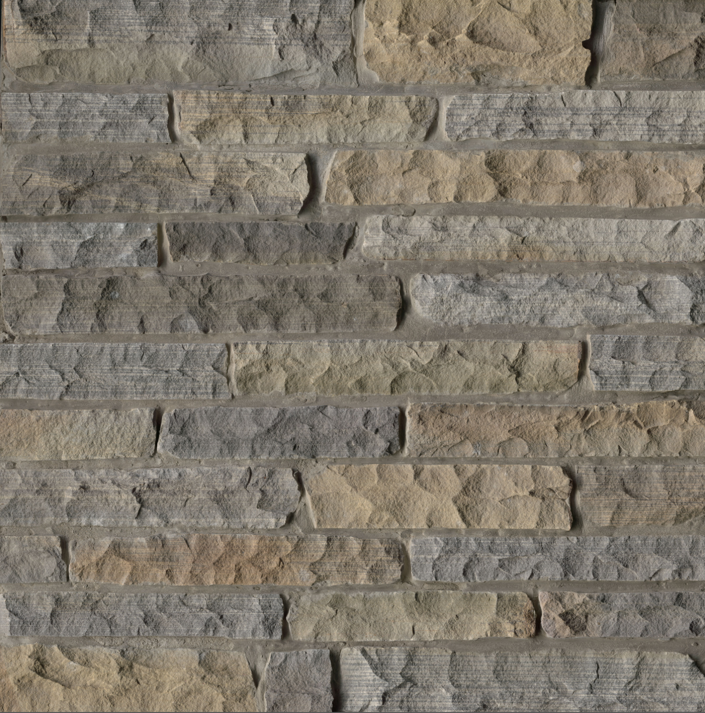 Rockmount Stone Veneers Collection Durham Fall Ledgestone (modules plats)