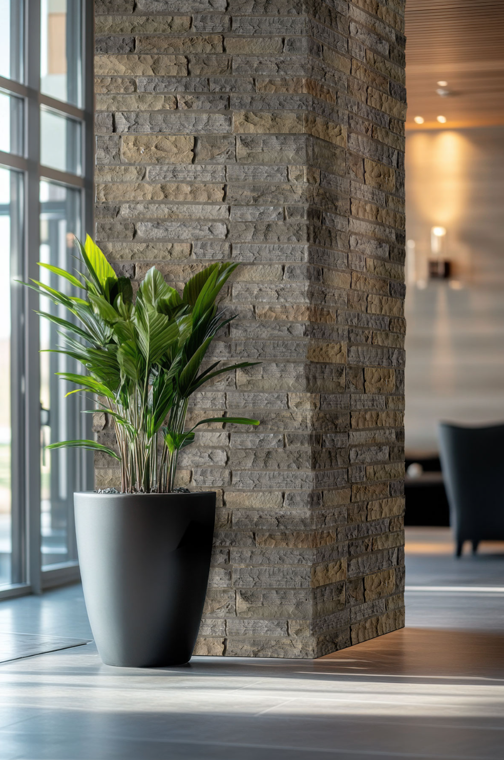 Rockmount Stone Veneers Collection Durham Fall Ledgestone (modules plats)