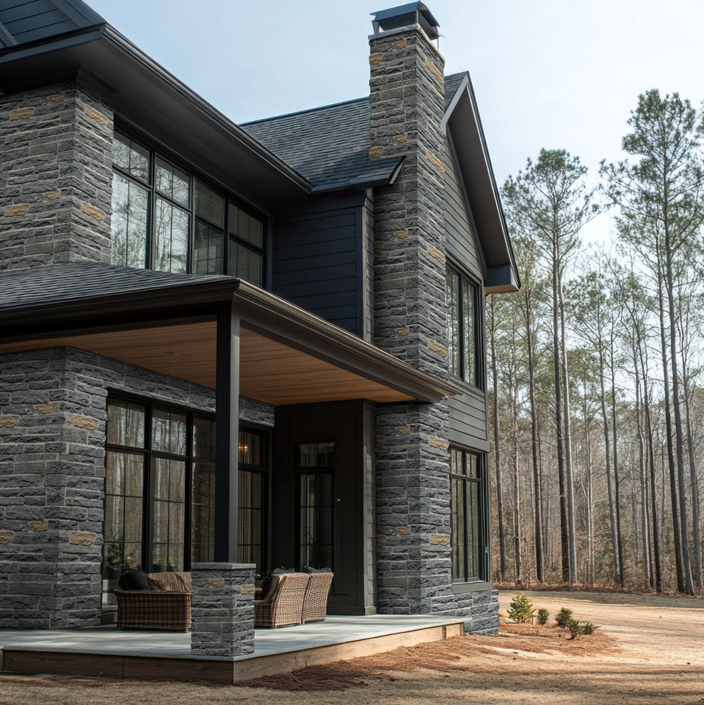 Rockmount Stone Veneers Collection Avalon Bay Ledgestone (modules plats)