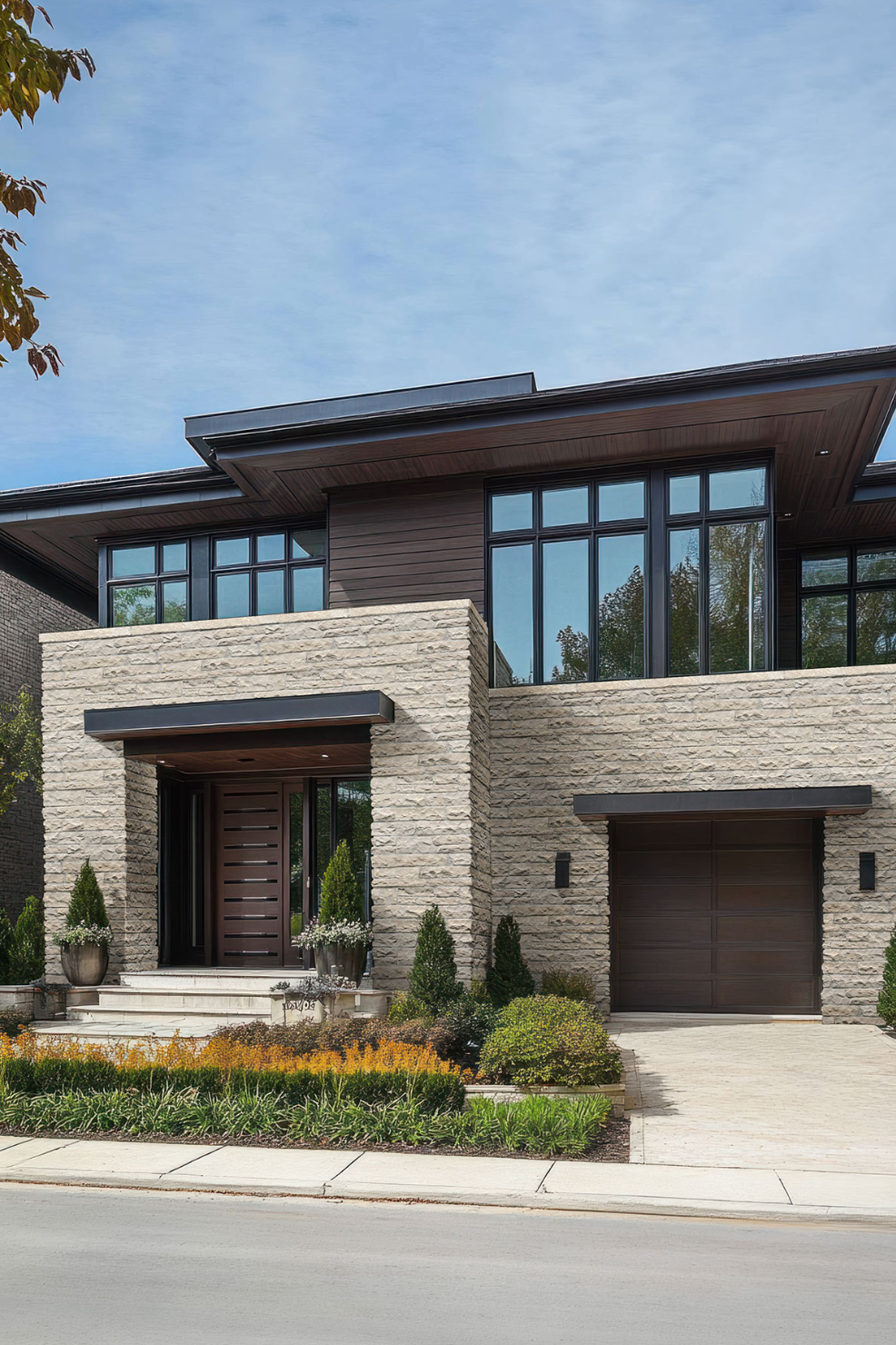 Rockmount Stone Veneers Collection Fossil Rustic Ledgestone (modules plats)