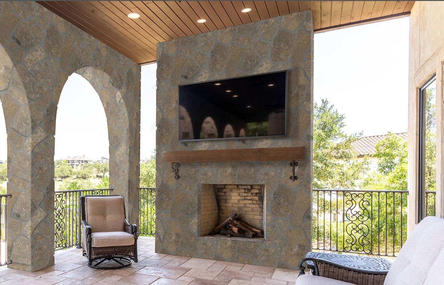 Rockmount Stone Veneers Collection Bedford FieldStone (modules plats)