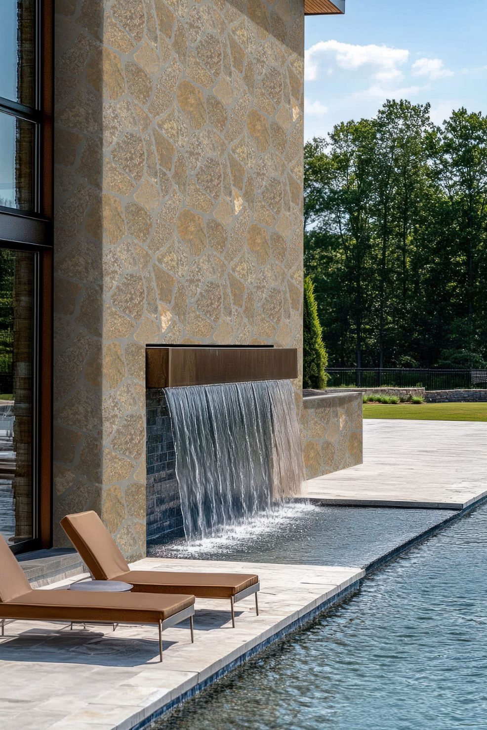 Rockmount Stone Veneers Collection Bedford Brown fieldstone Flats