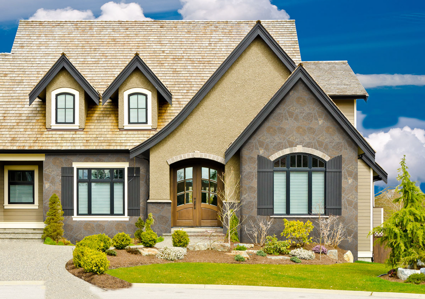 Rockmount Stone Veneers Collection Bedford Brown fieldstone Flats