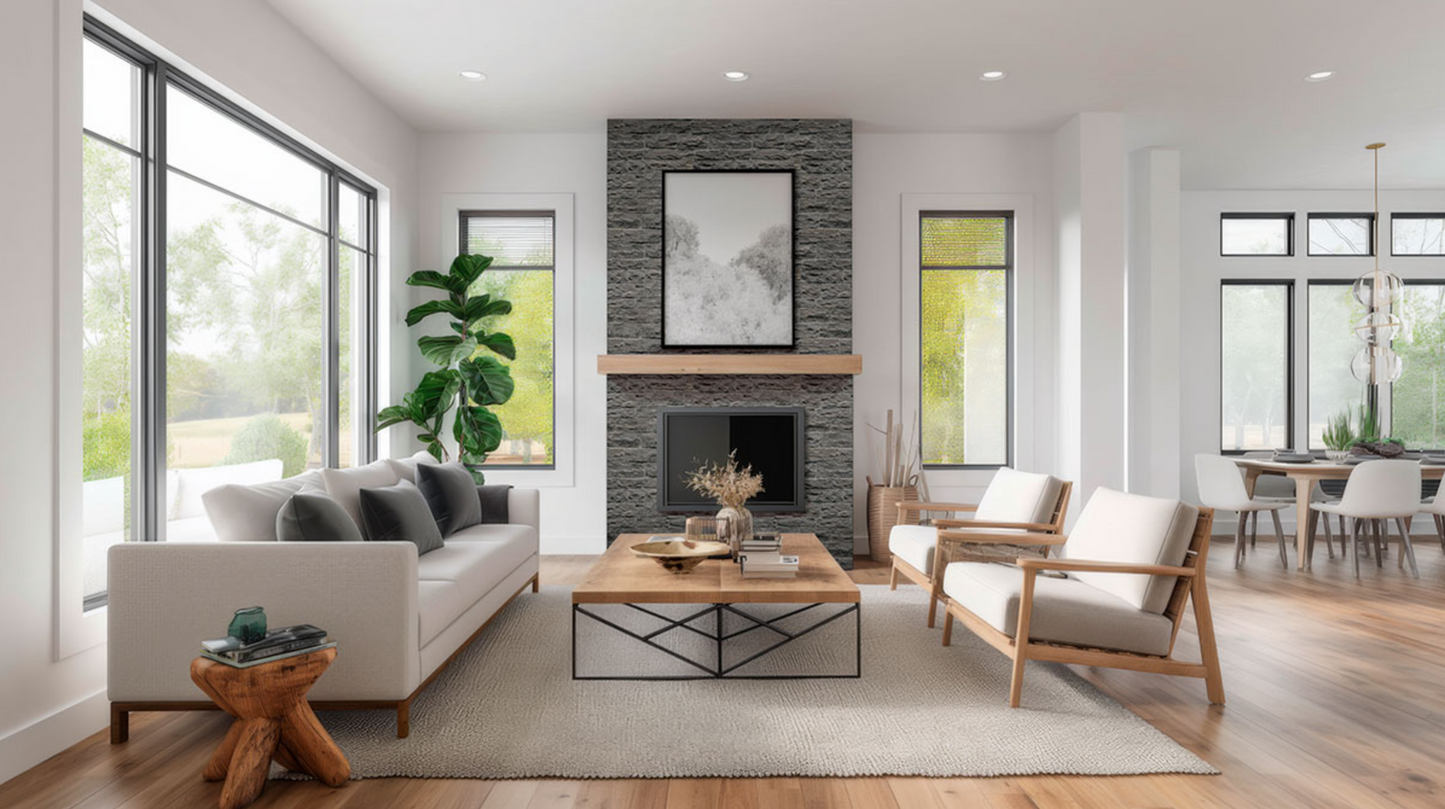 Rockmount Stone Veneers Collection Sable Hills Ledgestone (modules plats)