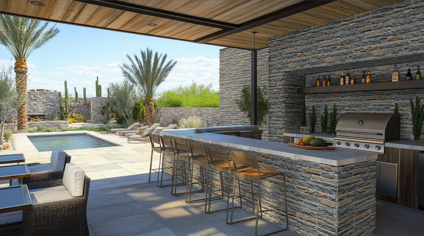 Rockmount Stone Veneers Collection Metuchen Hills Ledgestone Flats