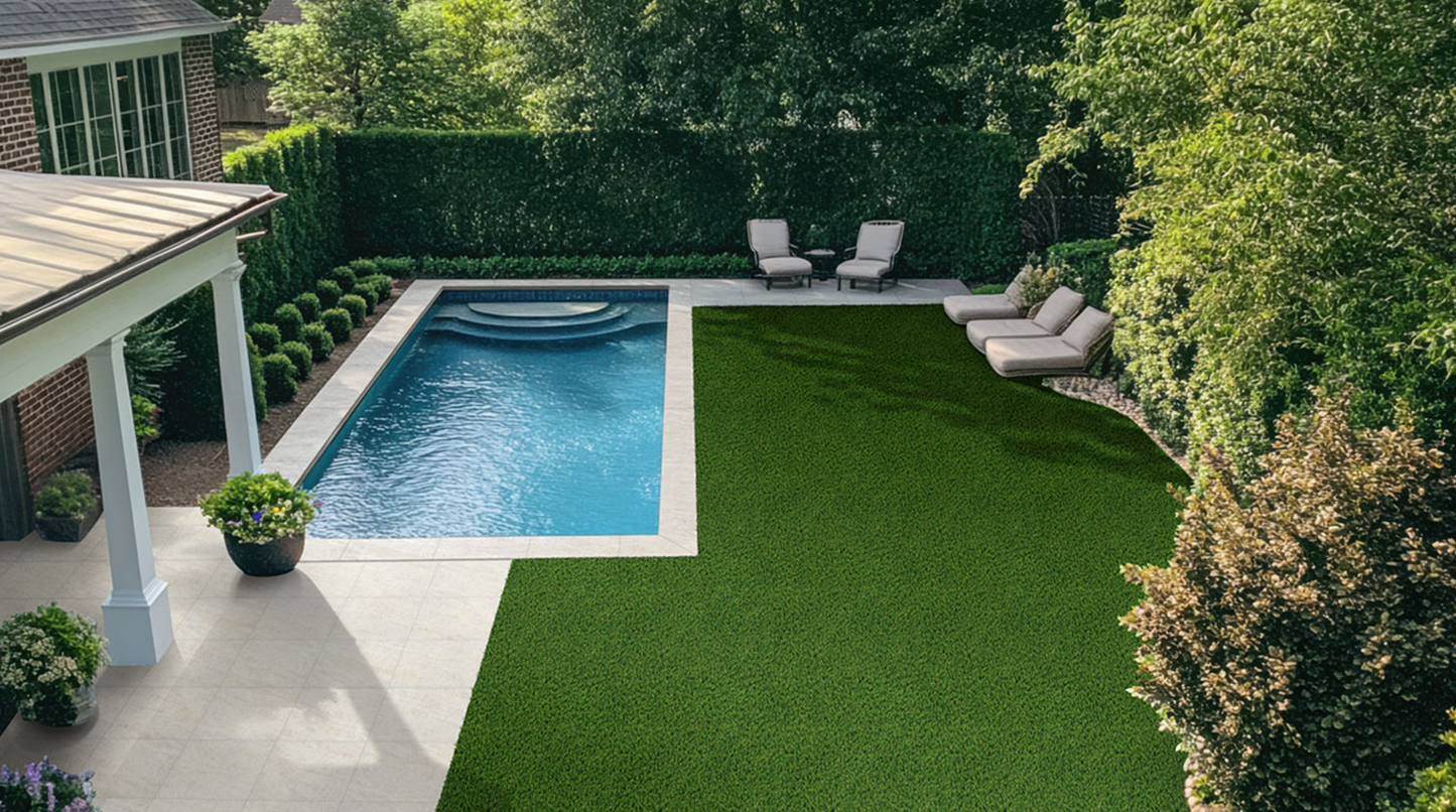 Turf Artificial Grass Viridian Green Turf 133 - 15 FTx100 FT/Roll