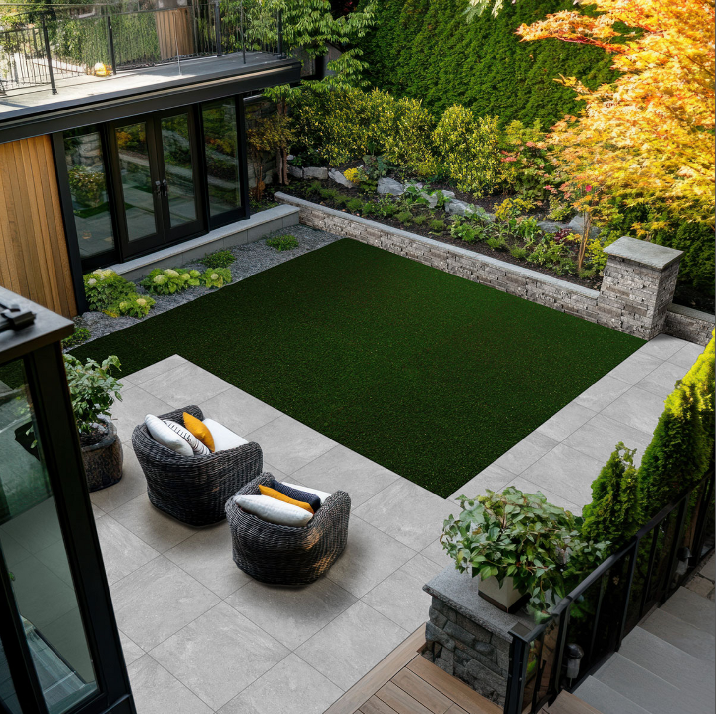Turf Artificial Grass MEADOW GREEN PET-TURF 91 - 15 FTx100 FT/Roll