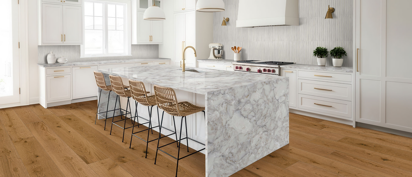 Countertop Quartz 2cm - 3 cm Calacatta Ocellio MSI