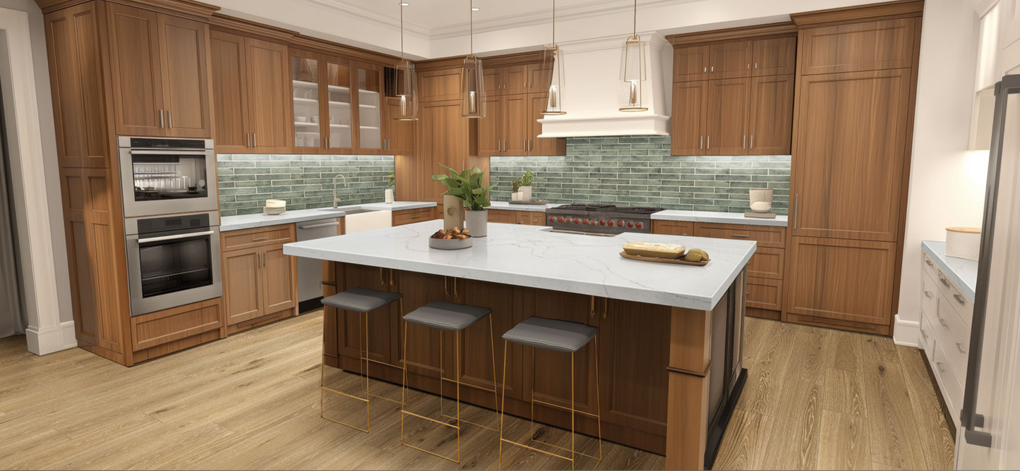 Countertop Quartz 3cm Calacatta Prado MSI