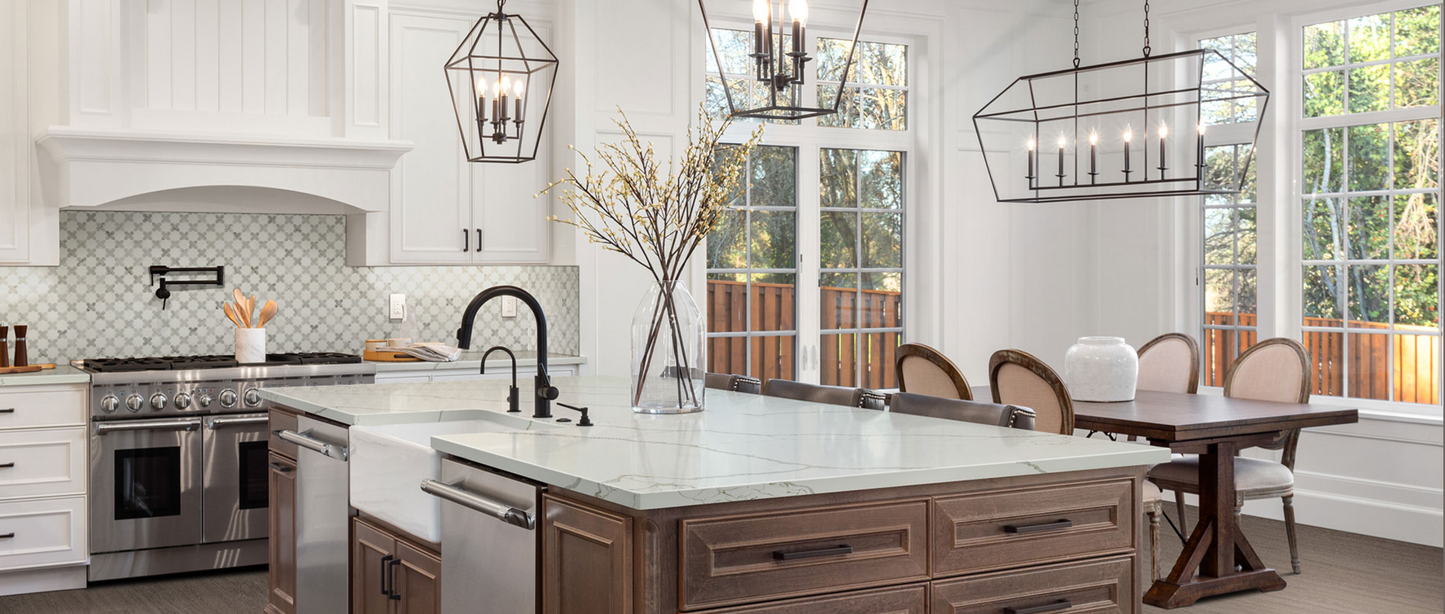 Countertop Quartz 2cm - 3cm New Calacatta Laza Gold MSI