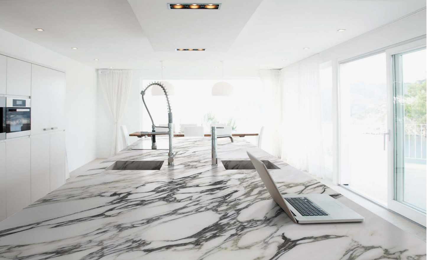 Comptoir Quartz Techlam - Kaledonia 12mm
