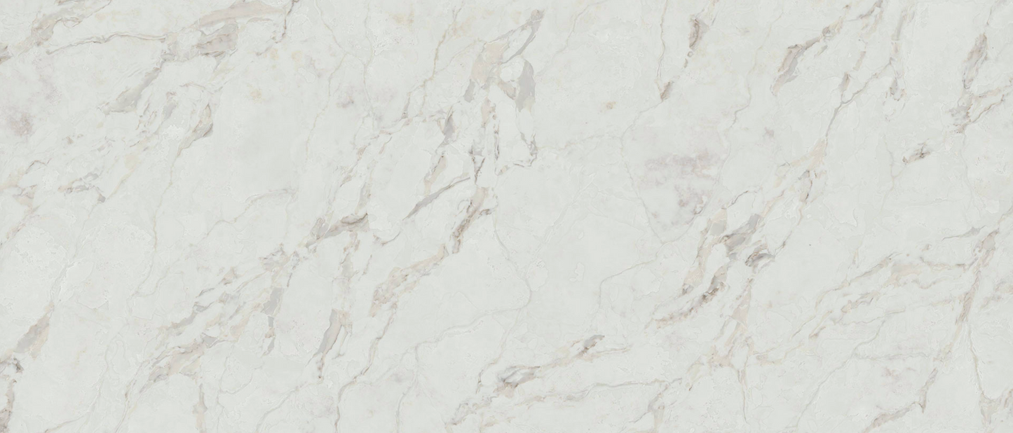 Comptoir en quartz 2 cm - 3 cm Calacatta Aravine MSI