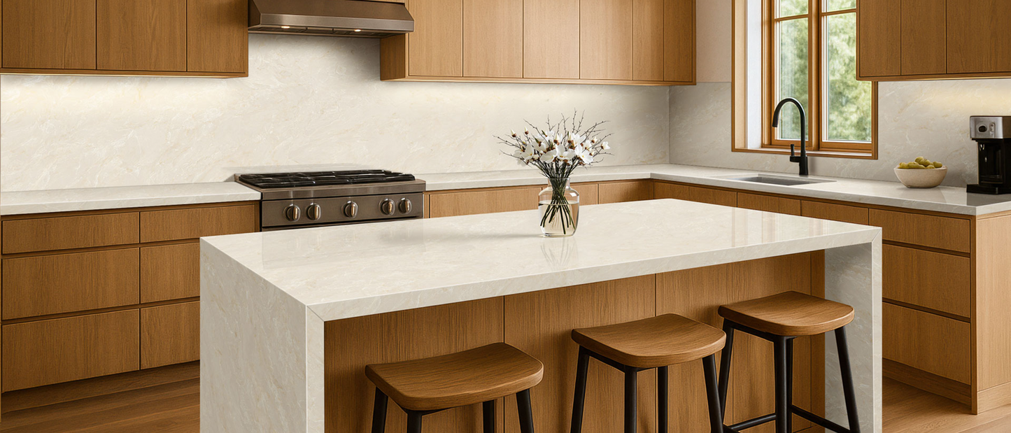 Countertop Quartz 2cm - 3cm Aurataj MSI